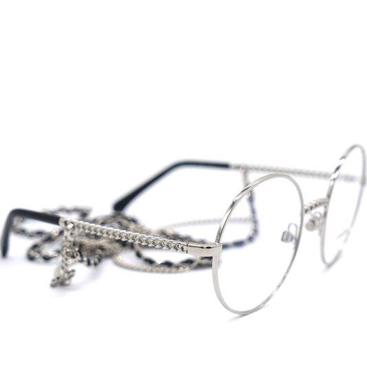 Round Eye Glasses 2186 Silver