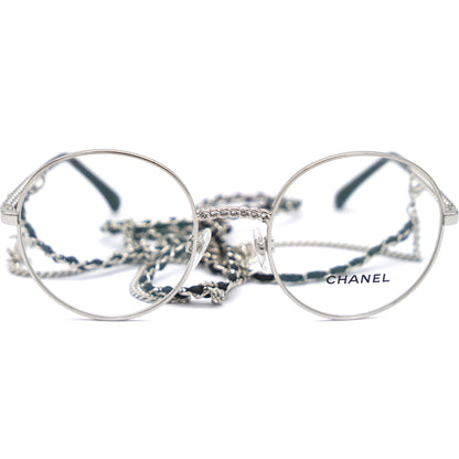 Round Eye Glasses 2186 Silver