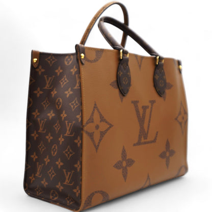 Louis-vuitton Reverse Monogram Giant Onthego GM
