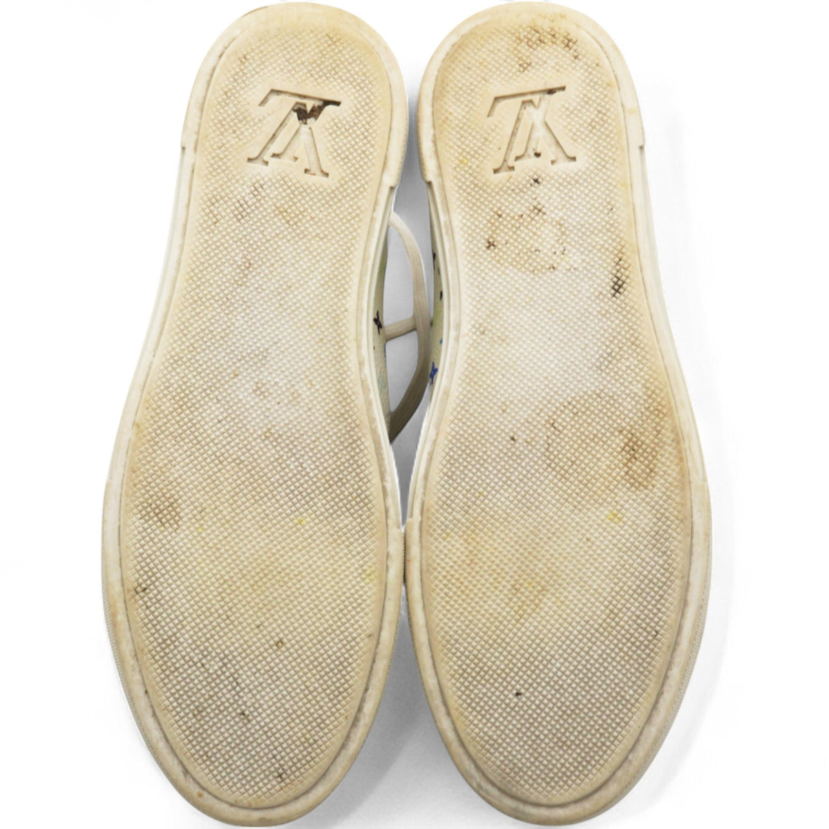 Louis-vuitton Monogram Multicolor High Top Sneakers White Size36