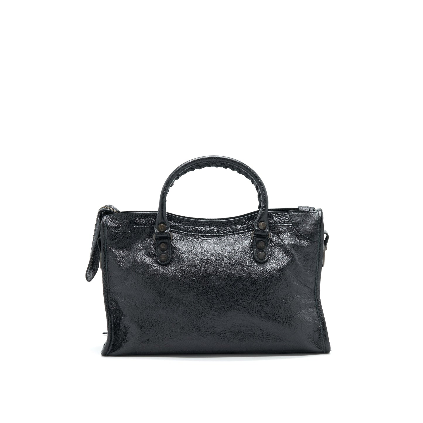 Balenciaga Classic City S leather tote black