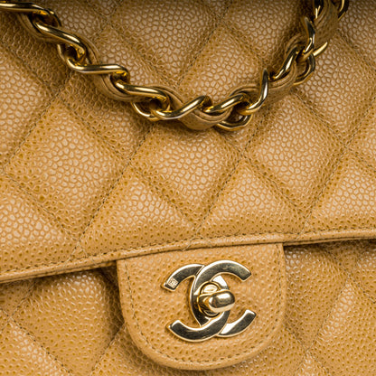 Jumbo Classic Single Flap Bag