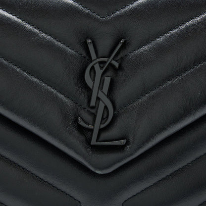 Saint Laurent/ YSL Loulou Bag Black With Black Hardware
