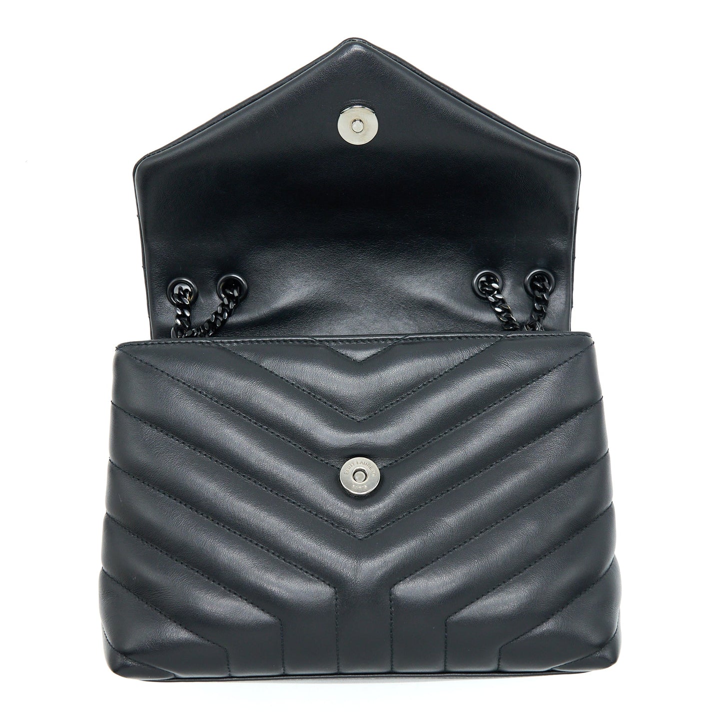 Saint Laurent/ YSL Loulou Bag Black With Black Hardware