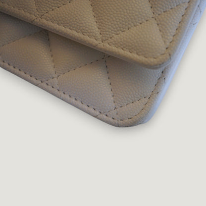 CHANEL WALLET ON CHAIN | CAMELLIA