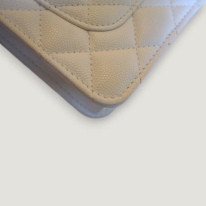 CHANEL WALLET ON CHAIN | CAMELLIA