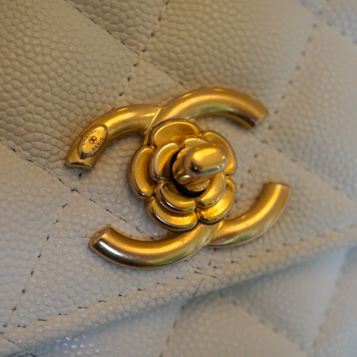 CHANEL WALLET ON CHAIN | CAMELLIA