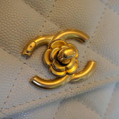 CHANEL WALLET ON CHAIN | CAMELLIA