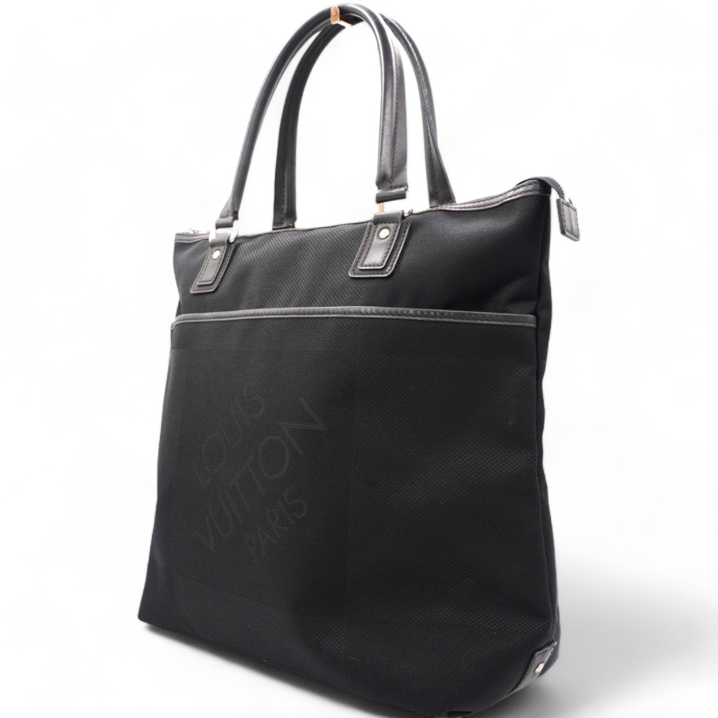 Louis-vuitton Damier Geant Cougar Tote Black
