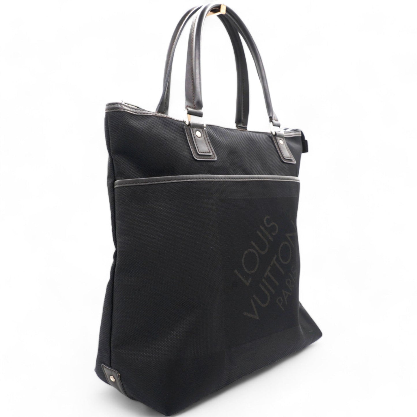 Louis-vuitton Damier Geant Cougar Tote Black