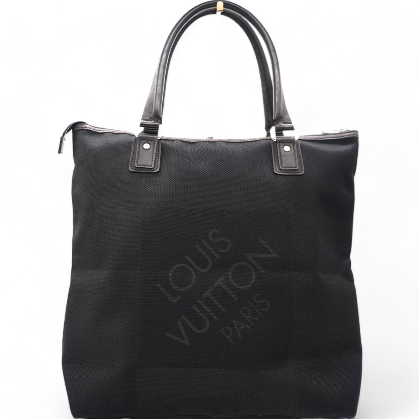 Louis-vuitton Damier Geant Cougar Tote Black