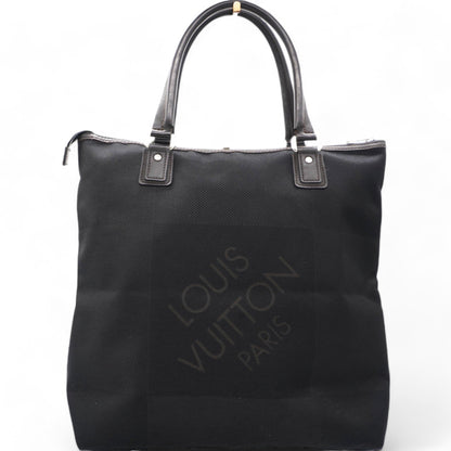 Louis-vuitton Damier Geant Cougar Tote Black