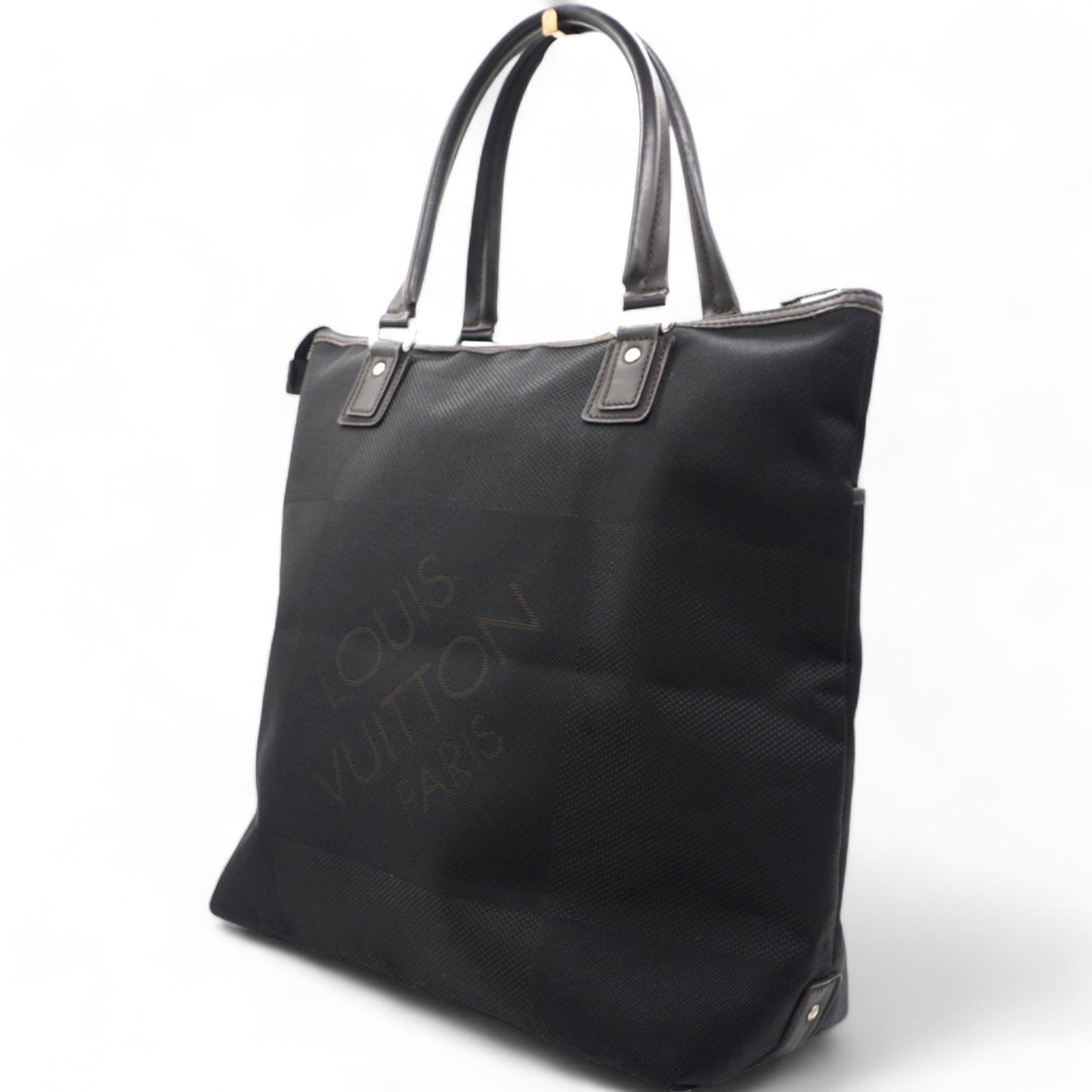 Louis-vuitton Damier Geant Cougar Tote Black