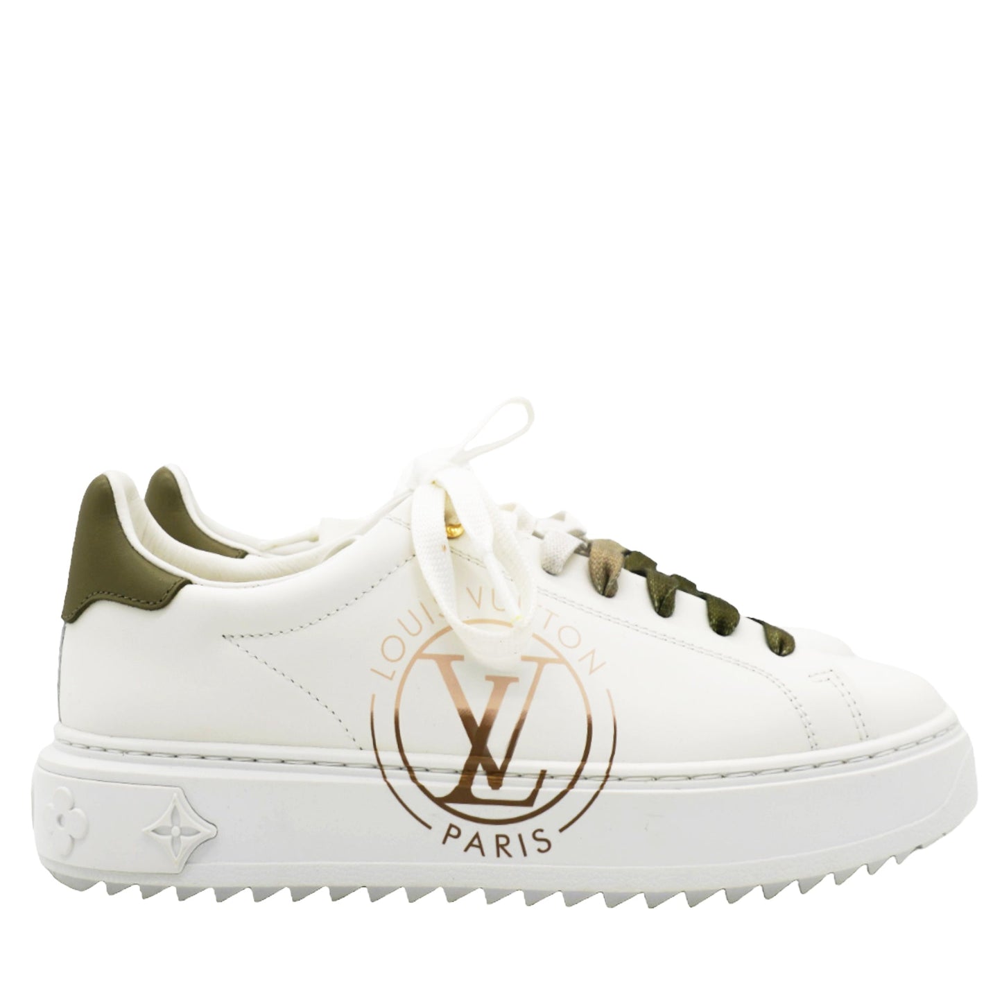 Louis-vuitton Monogram Time Out Sneakers White Size 37