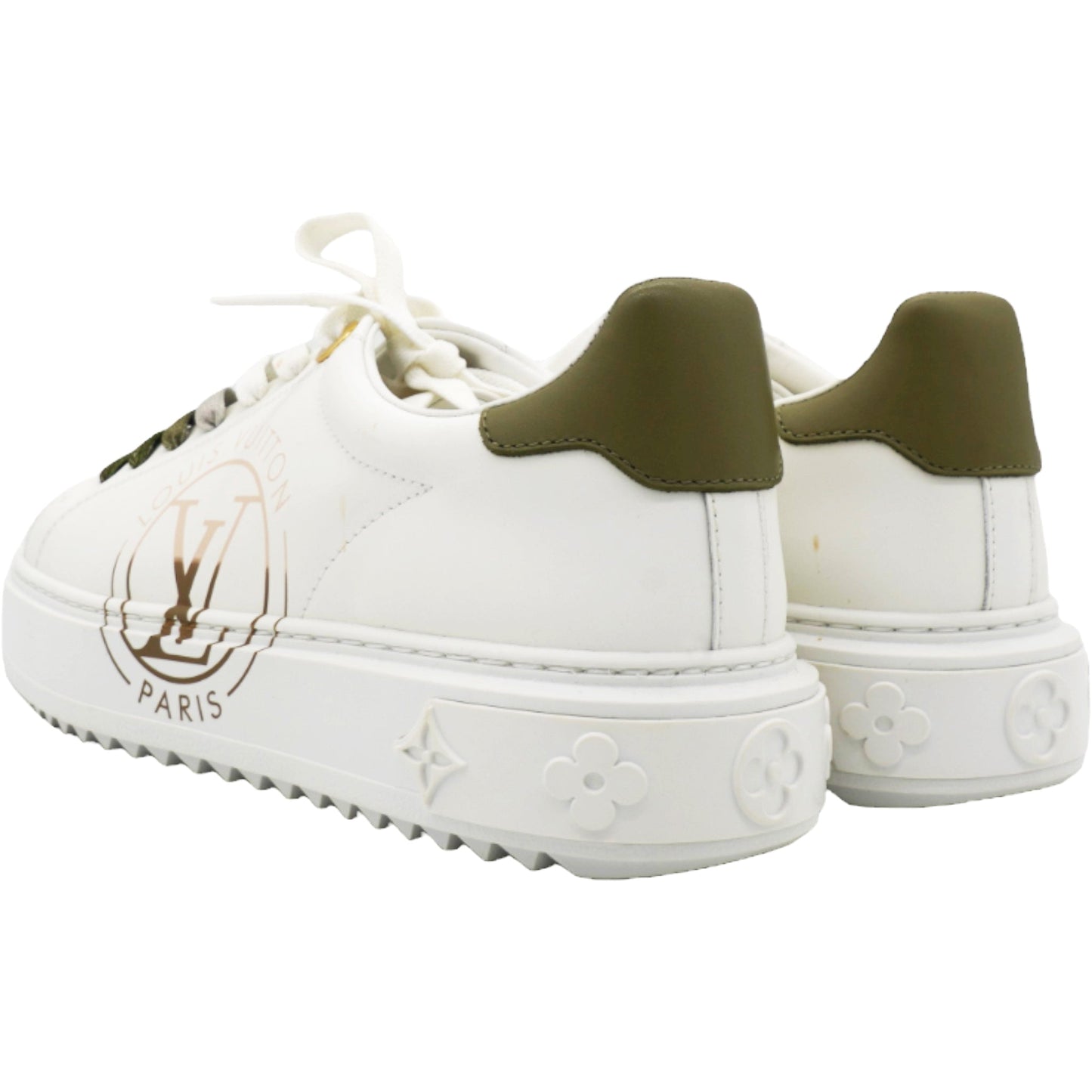 Louis-vuitton Monogram Time Out Sneakers White Size 37
