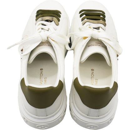 Louis-vuitton Monogram Time Out Sneakers White Size 37
