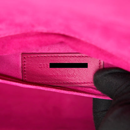 Saint Laurent YSL Clutch in Fuchsia
