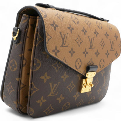 Louis-vuitton Reverse Monogram Pochette Metis