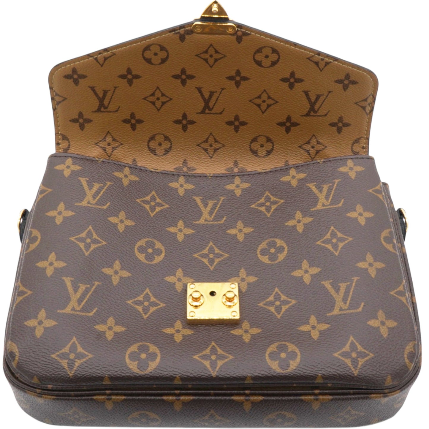 Louis-vuitton Reverse Monogram Pochette Metis