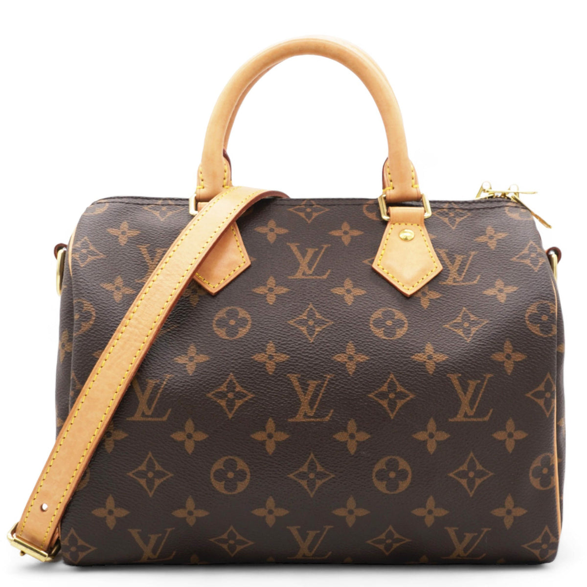Louis-vuitton Monogram Speedy Bandouliere 25