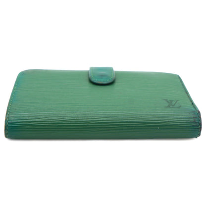 Louis-vuitton Green Epi Leather Porte Feuille Vienoise NM French Purse Wallet
