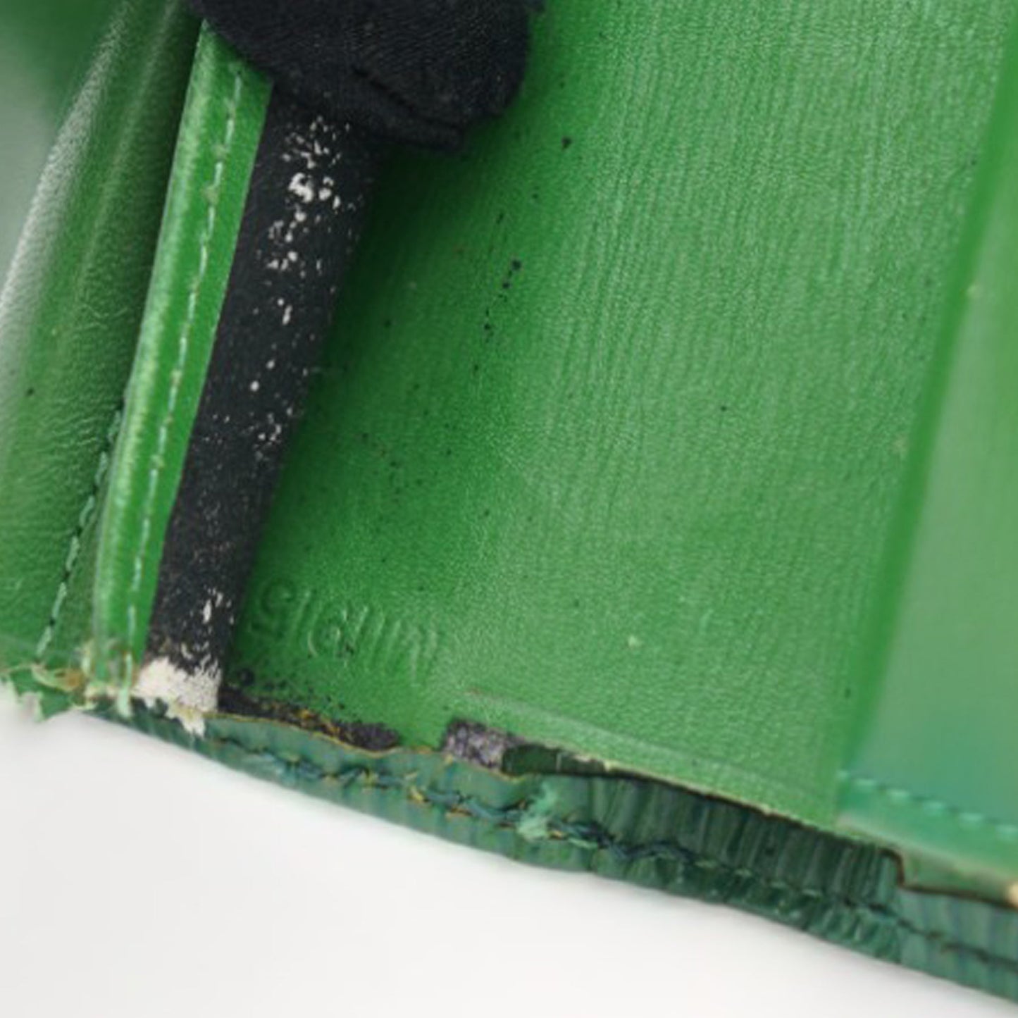 Louis-vuitton Green Epi Leather Porte Feuille Vienoise NM French Purse Wallet
