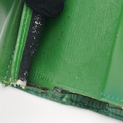 Louis-vuitton Green Epi Leather Porte Feuille Vienoise NM French Purse Wallet