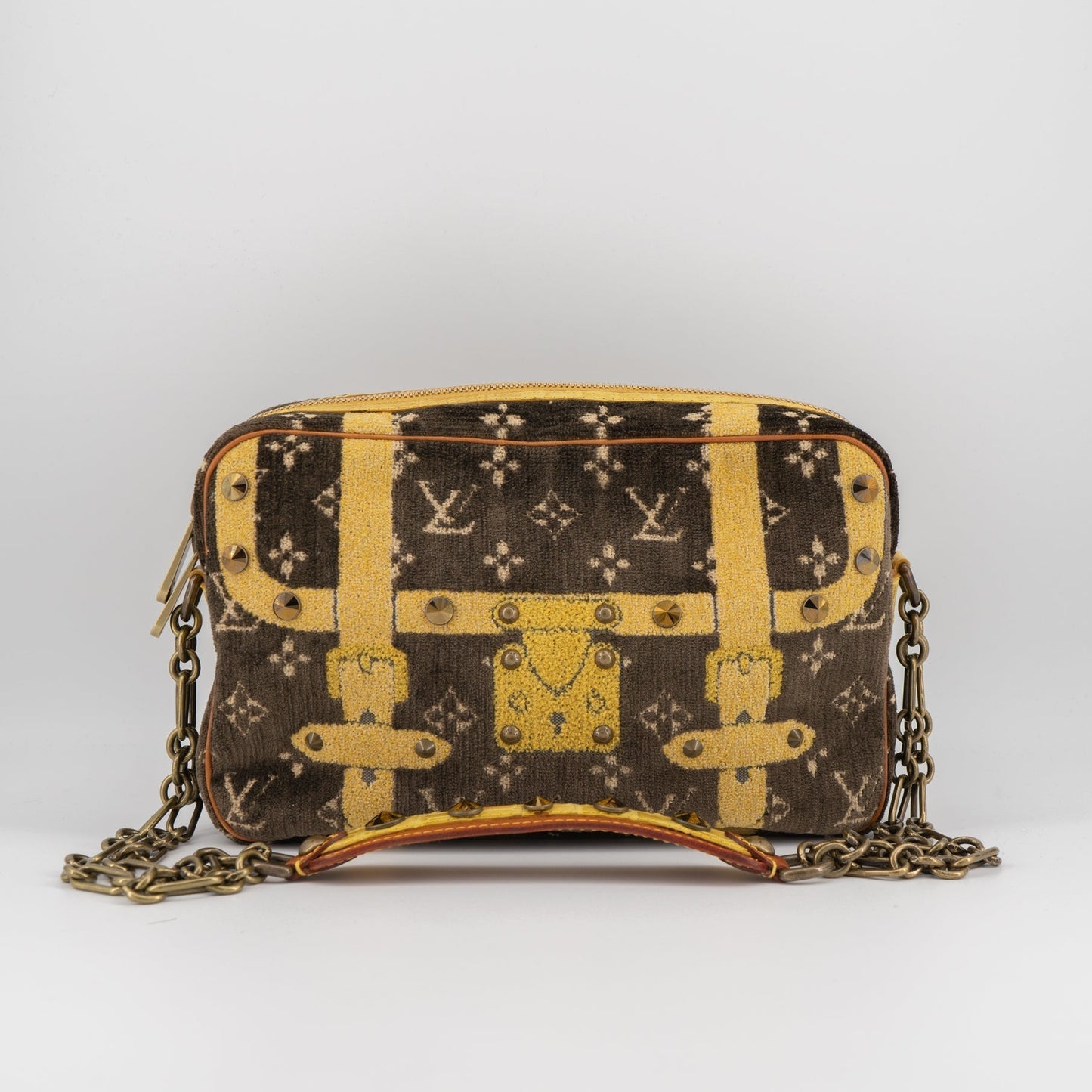 Louis Vuitton TROMPE L'OEIL VELVET HANDBAG