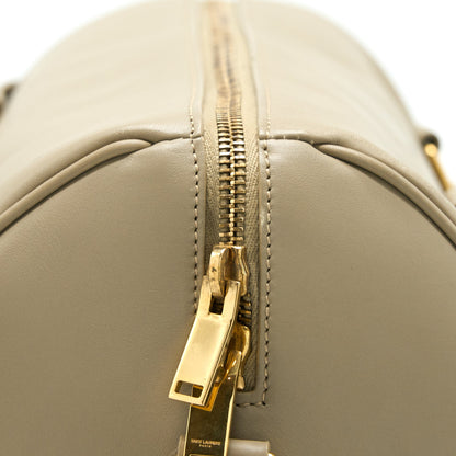 Saint Laurent Duffle Bag Calfskin Light Grey GHW