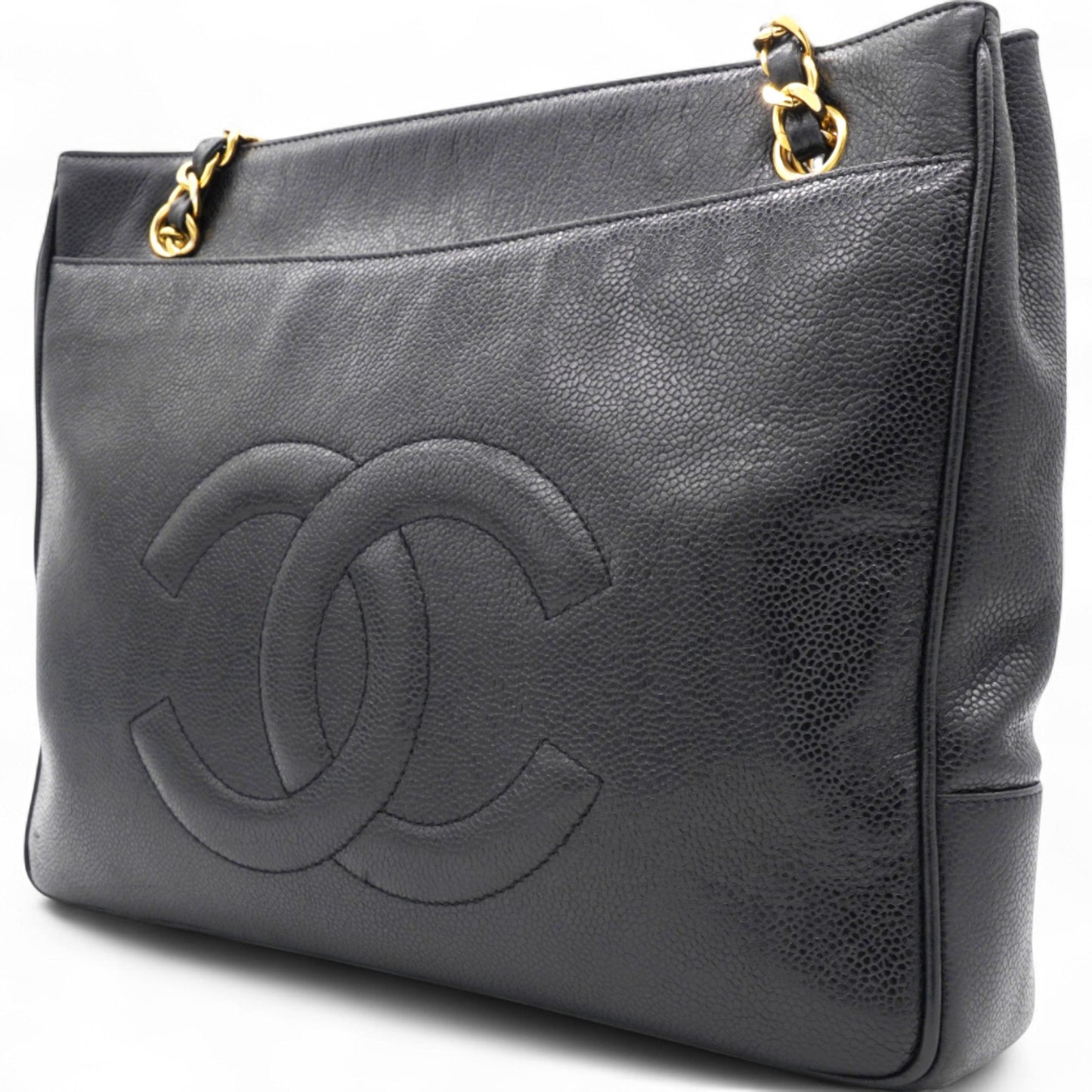 Vintage CC Logo Shoulder Bag