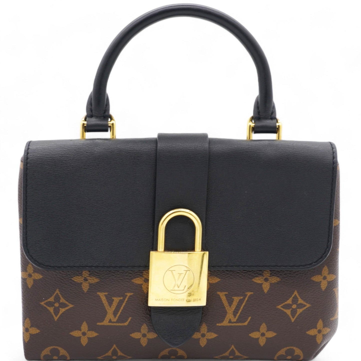 Louis-vuitton Monogram Locky BB Black