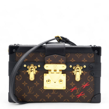 Louis-vuitton Monogram Petite Malle Black Monogram