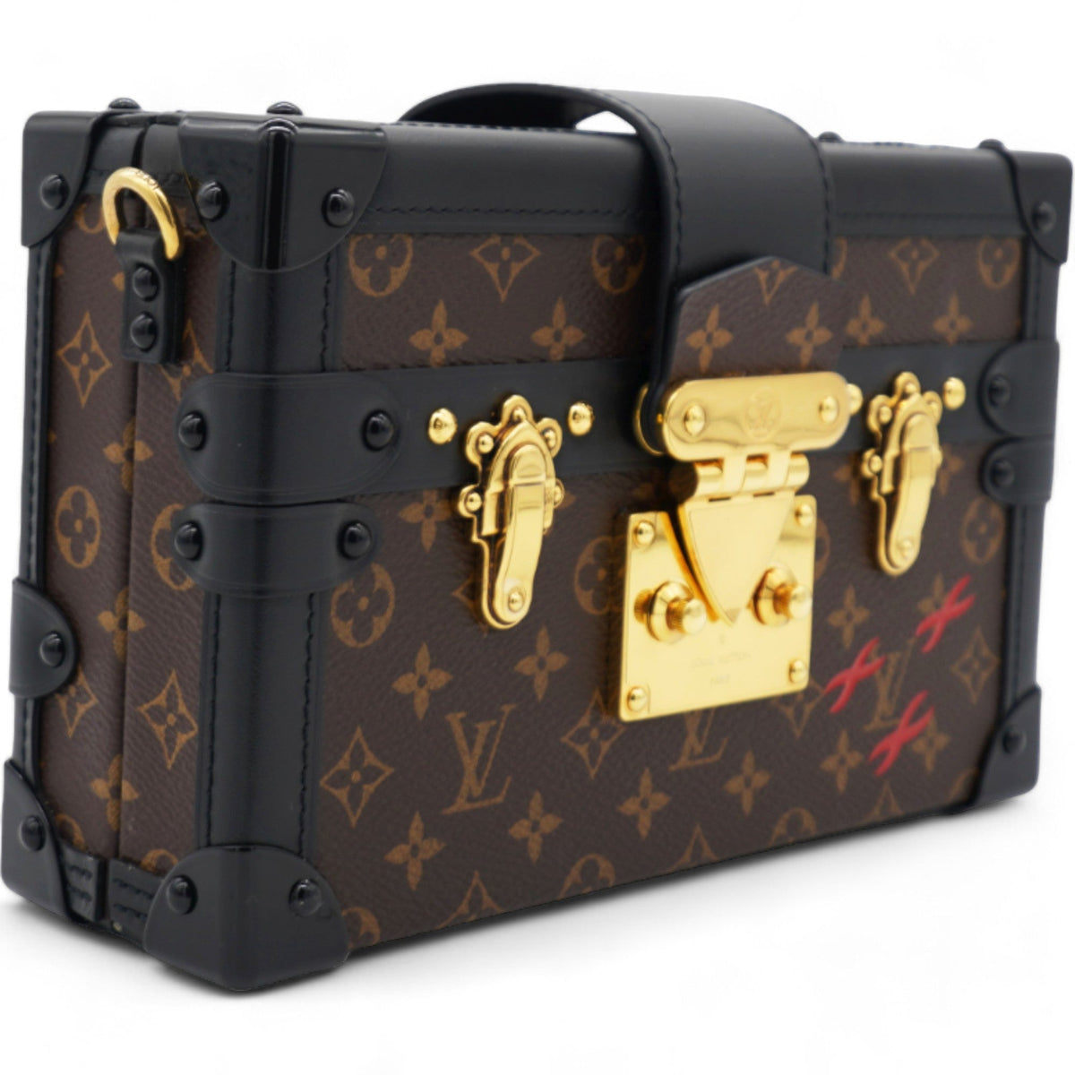 Louis-vuitton Monogram Petite Malle Black Monogram