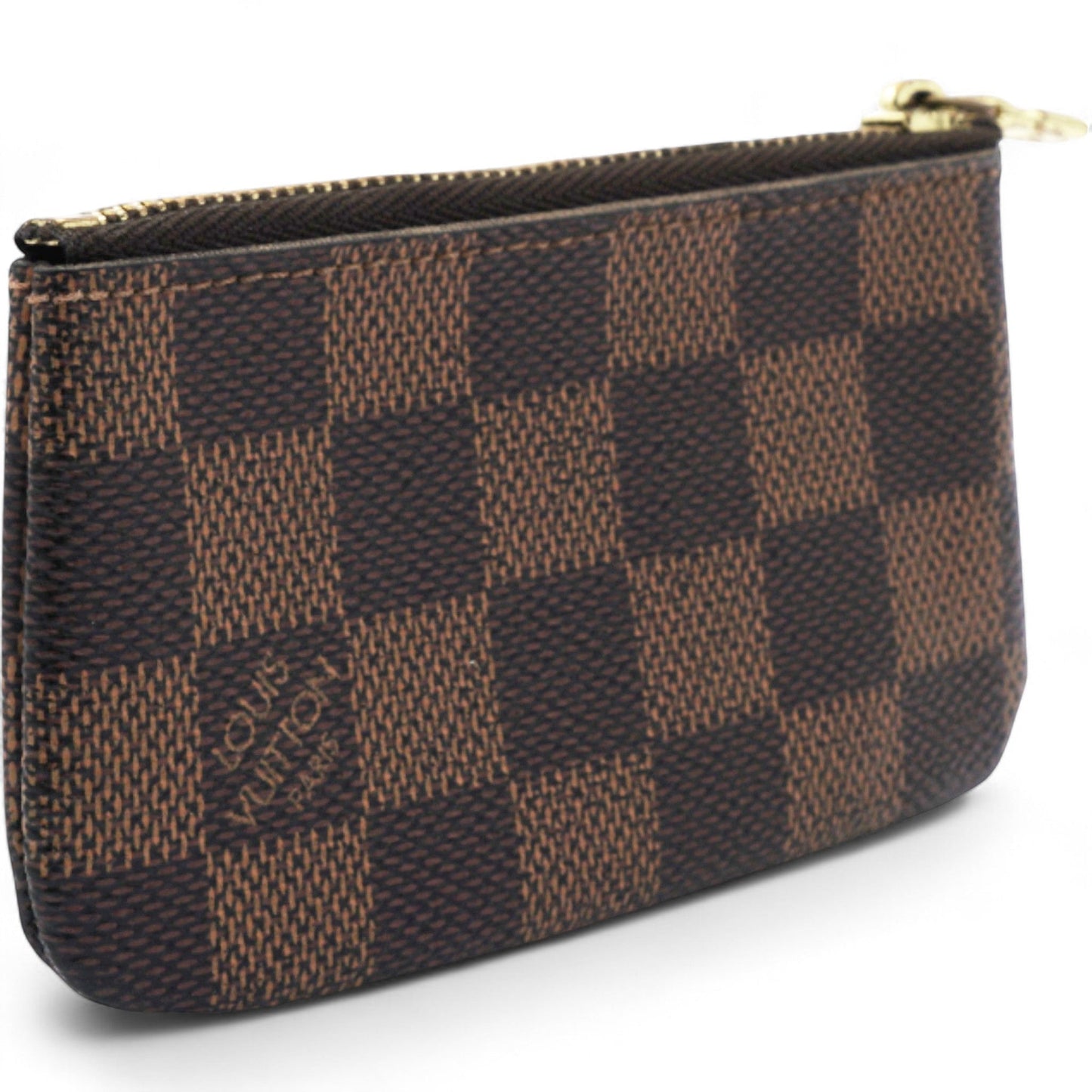 Louis-vuitton Damier Ebene Key Pouch Brown