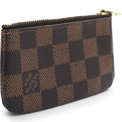 Louis-vuitton Damier Ebene Key Pouch Brown