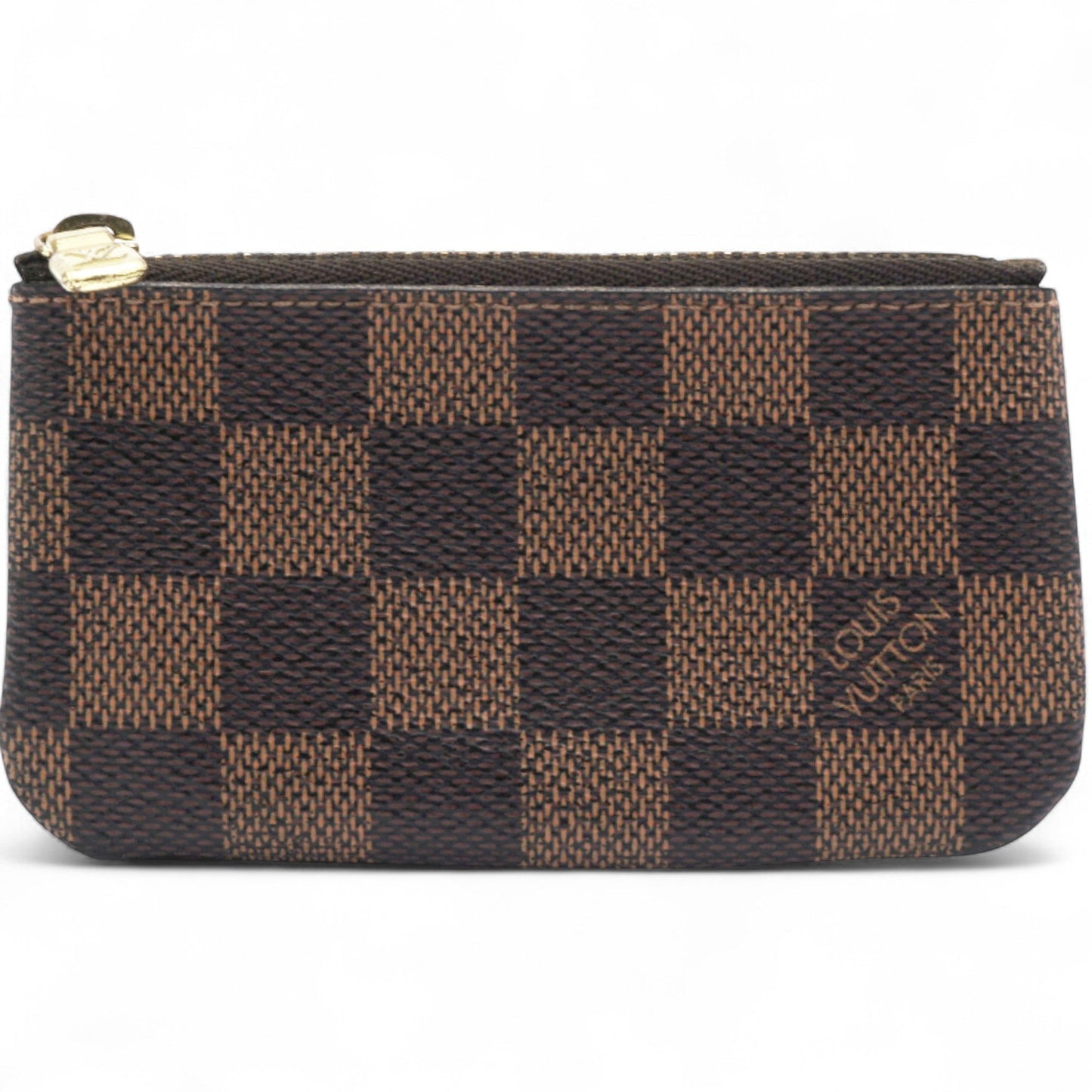 Louis-vuitton Damier Ebene Key Pouch Brown