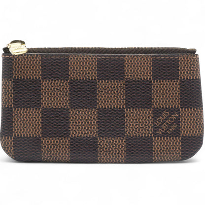 Louis-vuitton Damier Ebene Key Pouch Brown