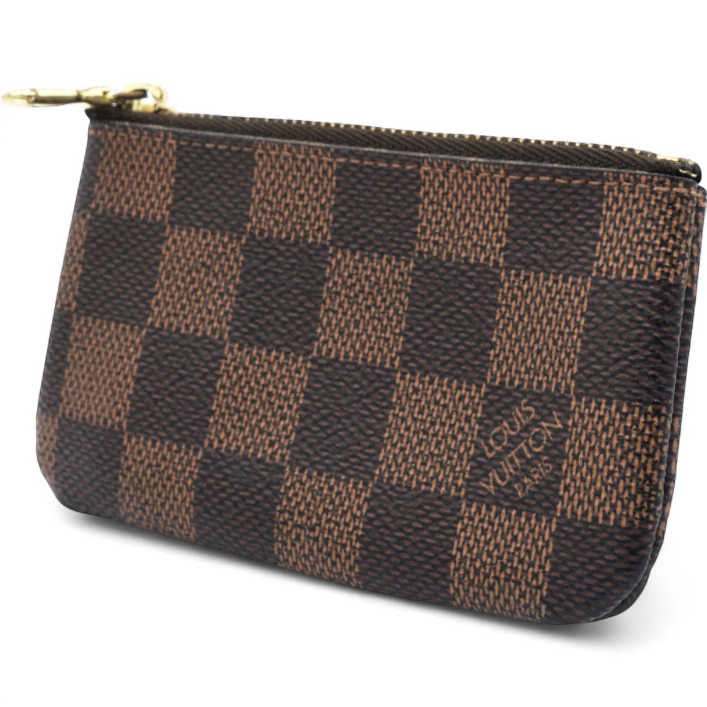 Louis-vuitton Damier Ebene Key Pouch Brown