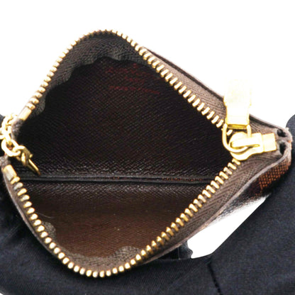 Louis-vuitton Damier Ebene Key Pouch Brown