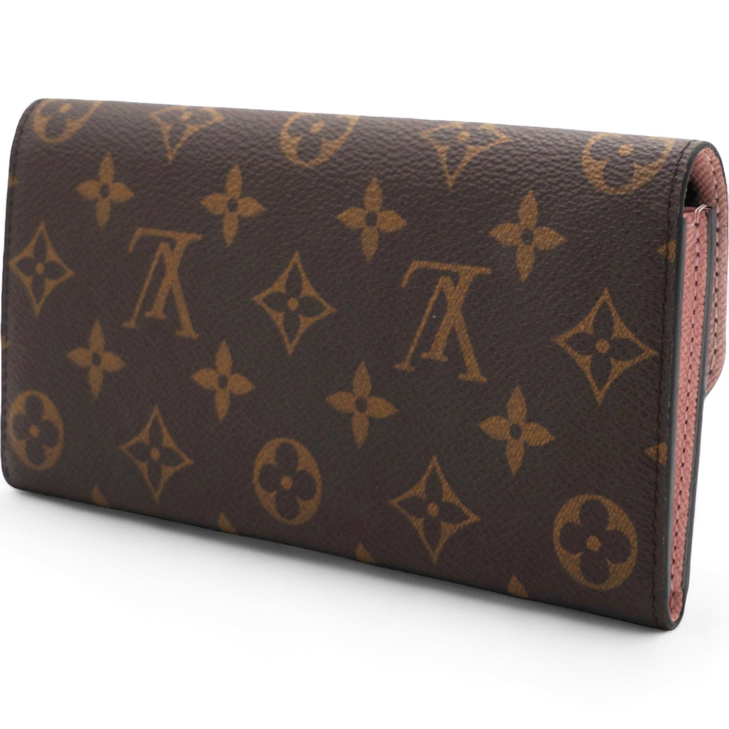 Louis-vuitton Monogram Emilie Wallet Rose Ballerine