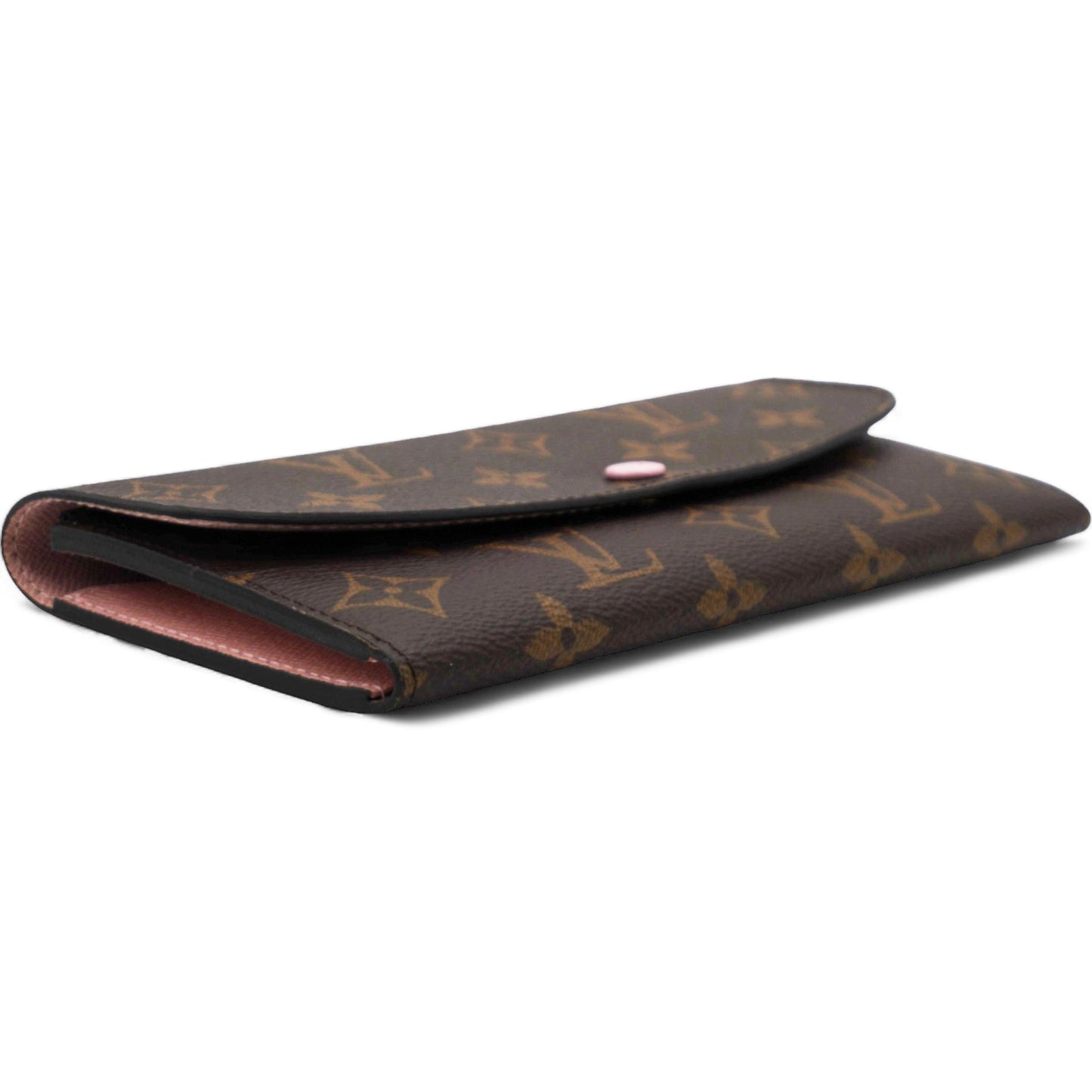 Louis-vuitton Monogram Emilie Wallet Rose Ballerine