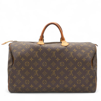 Louis-vuitton Monogram Keepall 40 Brown