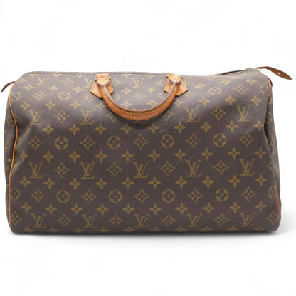 Louis-vuitton Monogram Keepall 40 Brown