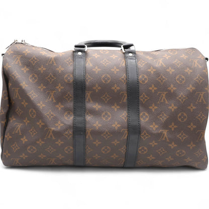 Louis-vuitton Monogram Macassar Keepall Bandouliere 45