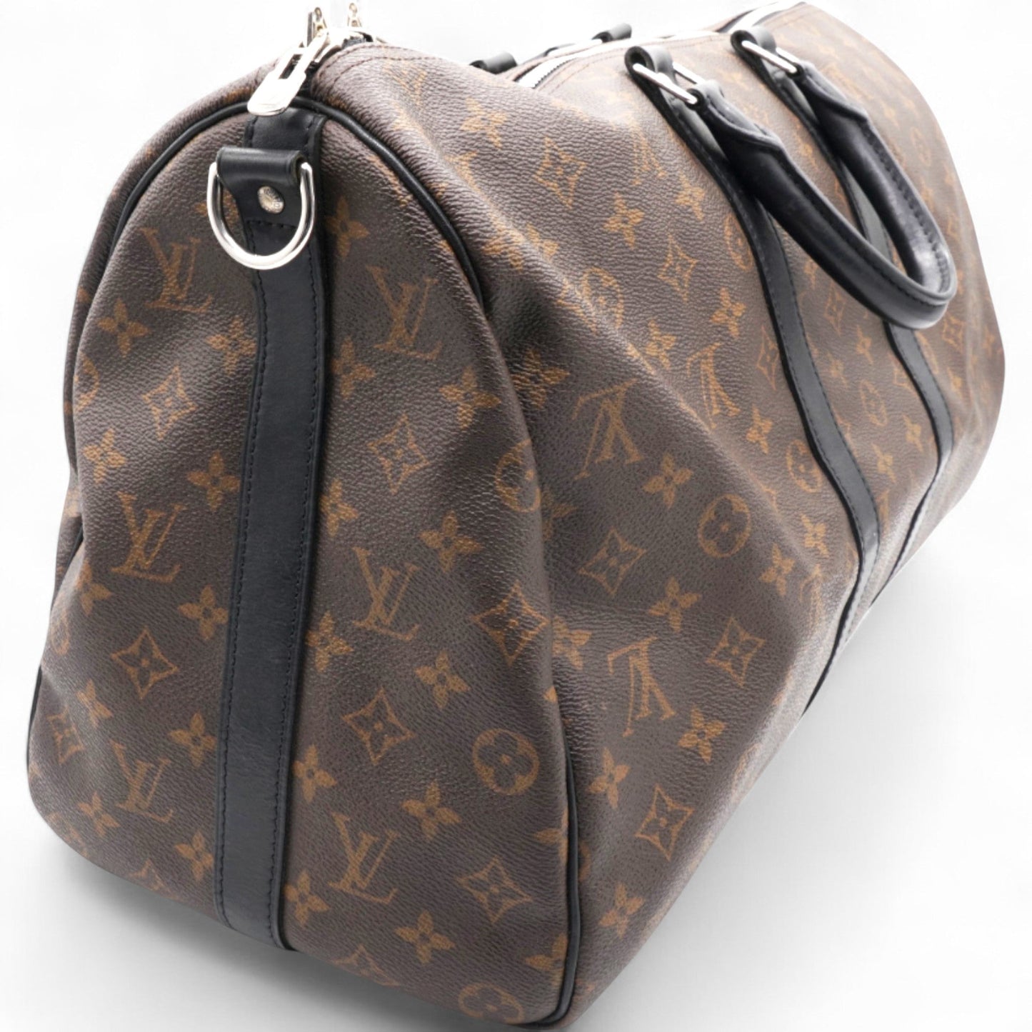 Louis-vuitton Monogram Macassar Keepall Bandouliere 45