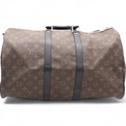 Louis-vuitton Monogram Macassar Keepall Bandouliere 45