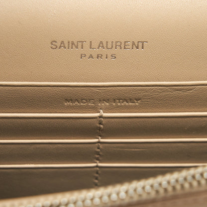 SAINT LAURENT / YSL KATE CHAIN WALLET IN BEIGE SHW