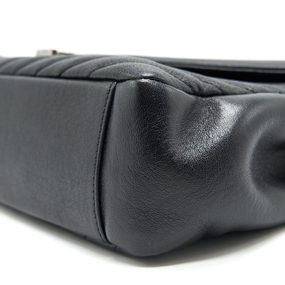 SAINT LAURENT / YSL COLLEGE IN MATELASSE LEATHER BLACK