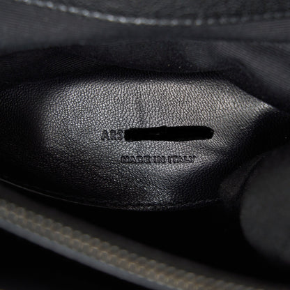 SAINT LAURENT / YSL COLLEGE IN MATELASSE LEATHER BLACK