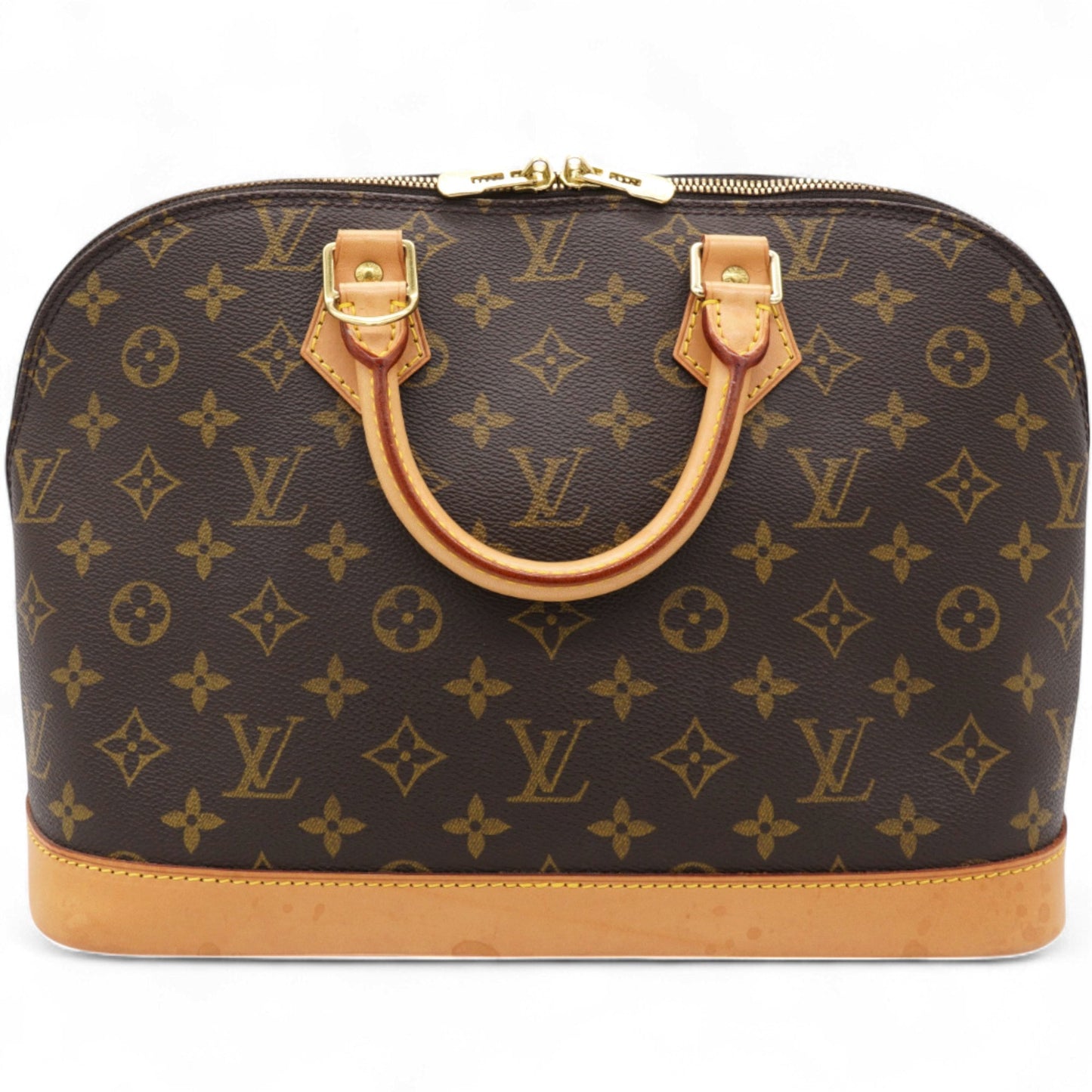 Louis-vuitton Monogram Alma PM Brown
